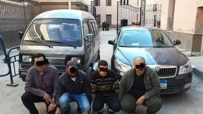 ضبط تشكيل عصابي سرق سيارة طبيب في المحلة الكبرى