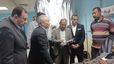 مغادرة مصابي حادث عقار الأقصر المستشفى  ما عدا السائحة الألمانية