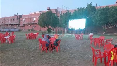 الوادي الجديد تجهز شاشات العرض بمراكز الشباب لنقل مباريات امم أفريقيا