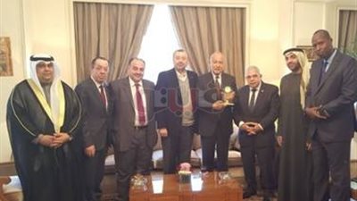 وفد اتحاد الناشرين العرب يلتقي أمين جامعة الدول العربية