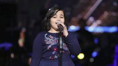 حفل غنائي بنادي سموحة لمتسابقة «ذا فويس كيدز» أشرقت أحمد