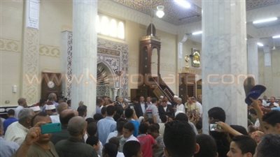 بالصور.. محافظ الغربية يفتتح مسجد الكلاوي بحضور نواب السنطة