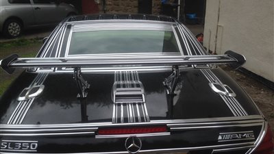 تعديلات على سيارة مرسيدس SL350 موديل 2004 (صور)