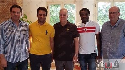 أول صورة رسمية لـ«كاسونجو» مع مجلس إدارة الزمالك