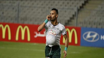 أحمد جمعة يتقدم للمصري بالهدف الأول في الاتحاد