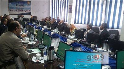 مجلس جامعة أسوان يناقش استعدادت العام الجديد