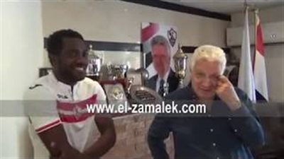 بالفيديو.. مرتضى منصور يقدم كاسونجو لجماهير الزمالك