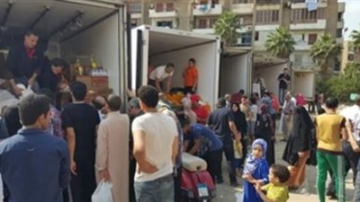 رئيس حي الزاوية يعلن أماكن ومواعيد سيارات السلع الغذائية