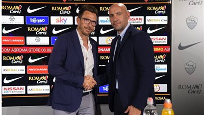 روما يعلن تعاقده مع دي فرانشيسكو لتدريب الجيالوروسي