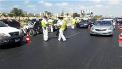 تحرير 9 آلاف مخالفة متنوعة خلال حملات مرورية أعلى الطرق السريعة