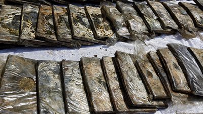 ضبط تشكيل عصابي لجلب المخدرات بحوزته 12 طربة حشيش في الغردقة