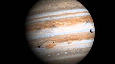 رحلة كوكب المشترى في سماء المنطقة العربية خلال شهر أكتوبر