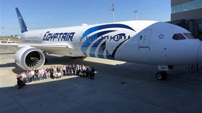 مطار القاهرة يستقبل طائرة الأحلام الرابعة للانضمام إلى مصر للطيران
