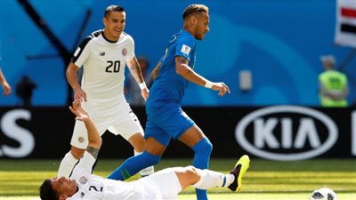 إحصائيات مباراة البرازيل وكوستاريكا في المونديال