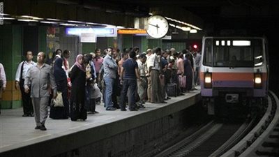 تعطل مترو «شبرا- المنيب» بسبب عطل فني في الأبواب