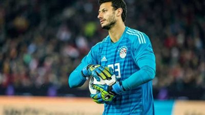 محمد الشناوي يشارك في تدريبات المنتخب استعدادا للقاء السعودية