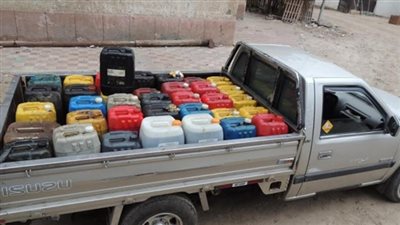 ضبط 6 آلاف لتر سولار و166 جوال دقيق مدعم في الدقهلية