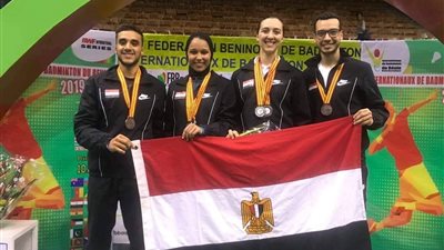 الريشة الطائرة يتوج بـ 4 ميداليات في بطولة بنين الدولية