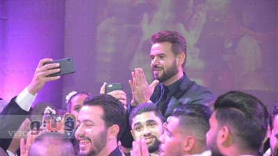 بالصور.. ساموزين وكاريكا يشعلان حفل زفاف أحمد وهايدي بحضور محافظ بورسعيد