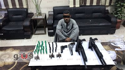 ضبط فلاح سرق طبنجة أمين شرطة في العياط