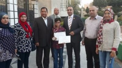 محافظ الغربية يستقبل الفائز بالمركز الثاني ببطولة أفريقيا للتايكوندو