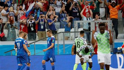 إحصائيات مباراة نيجيريا وأيسلندا في المونديال