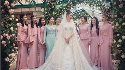 حفل زفاف خيالي لنجلة رئيس نادي كارديف سيتي (فيديو وصور)