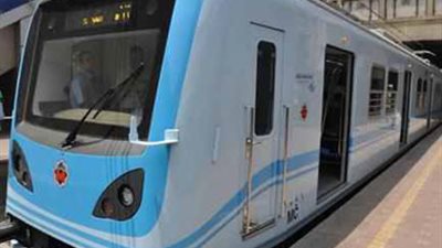 القطارات المكيفة تعيد خط مترو «المرج- حلوان» للحياة