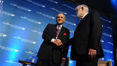 مناظرة ساخنة بين أمير سعودي ومسئول إسرائيلي.. الأمير ترك الفيصل: «داعش» تنظيم «فاحش» و«الأسد» جزار قاتل.. يعقوب عميدرور: فلسطين في أمان تحت حكم إسرائيلي.. والمشكلة ليست ف