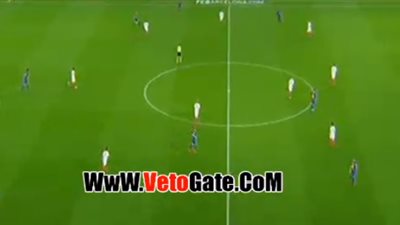 بالفيديو.. برشلونة يفوز بثنائية على إشبيلية بالليجا