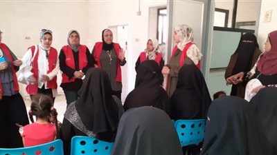 إقبال كبير على أول أيام مبادرة الرئيس لدعم صحة المرأة بمطروح (صور)