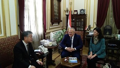 الخشت يبحث سبل التعاون مع جامعة هيروشيما اليابانية