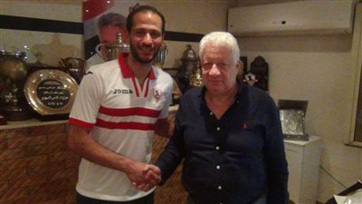 أول ظهور لعماد السيد بقميص الزمالك