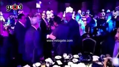 استقبال حافل لمحمود الخطيب في حفل زفاف نجل شوقي غريب (فيديو)