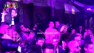 أوكا وأورتيجا يشعلان حفل نجل شوقي غريب ( فيديو)