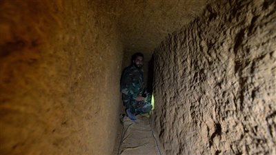 الجيش السوري يكشف شبكة ضخمة من أنفاق الإرهابيين في إدلب