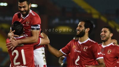 15 صورة ترصد فرحة لاعبي الأهلي بالفوز على المقاصة  