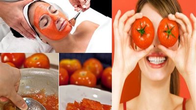 ماسك الطماطم لبشرة صحية في رمضان