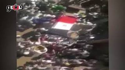 شاهد.. أهالي الشرقية يودعون محمد العباسي أول من رفع العلم على خط بارليف