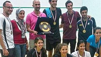 هليوبوليس يحصد المراكز الأولى في بطولة الاسكواش