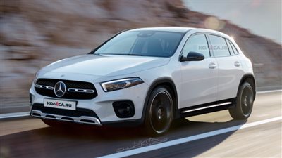 دعم مرسيدس GLA بمحركات تيربو بنزين وديزل