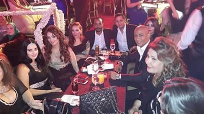 بالفيديو.. نجوم الفن والرياضة في حفل زفاف كريم السبكي على شهد رمزي