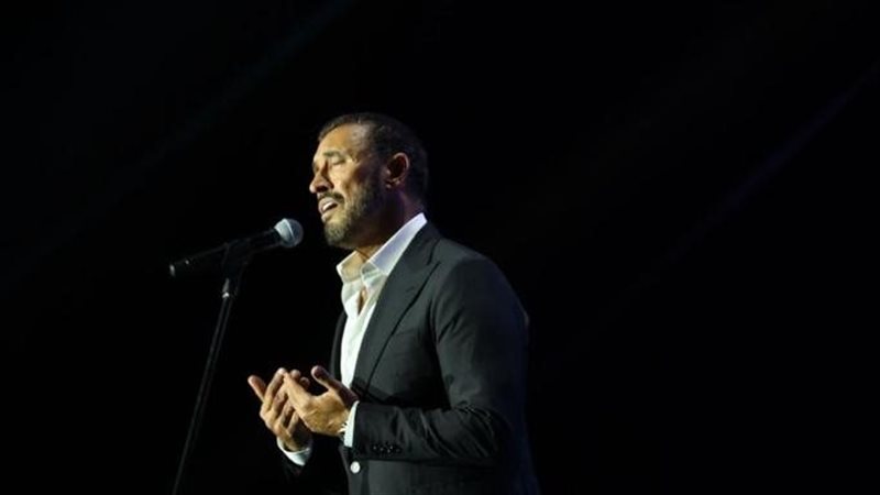 كاظم الساهر من الحفل