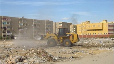 استمرار أعمال النظافة بالإسماعيلية