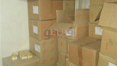 ضبط 20 ألف عبوة مستحضرات تجميل مجهولة المصدر بالوايلي (صور)