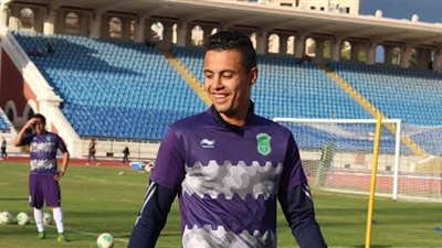 إصابة محمد عبدالمجيد مهاجم الاتحاد السكندري بقطع الرباط الصليبي