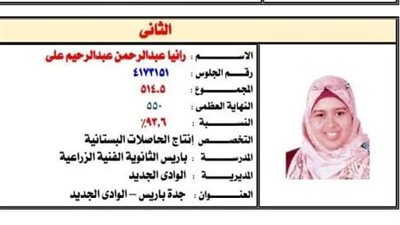 الثانية على الجمهورية بالدبلومات: 