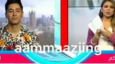رد فعل فنان ليبي وضعته مذيعة العربية في موقف محرج (فيديو)