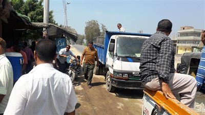 رفع 200 إشغال طريق خلال حملة في بولاق الدكرور