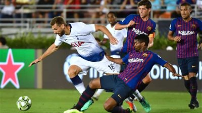 التشكيل المتوقع لمواجهة توتنهام وبرشلونة بدوري الأبطال